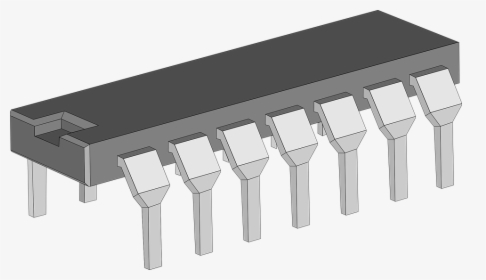 Integrated, Circuit, Chip, Electronics, Component, - Integrated Circuit 3rd Generation Of Computer, HD Png Download, Free Download