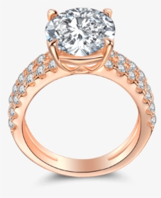 The Witness Of Our Love Engagement Wedding Ring Rose - Engagement Ring, HD Png Download, Free Download
