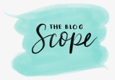 The Blog Scope - Calligraphy, HD Png Download, Free Download