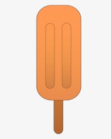 Orange Popsicle - - Clip Art Orange Popsicle, HD Png Download, Free Download