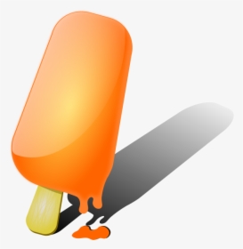 Orange Clip Art At - Melting Of Ice Candy, HD Png Download, Free Download