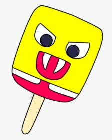 Evil Spongebob Popsicle By Taylorxxwolfie, HD Png Download, Free Download