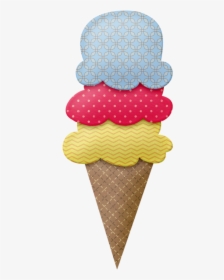 June Clipart Ice Cream Popsicle - Element Decoratif Scrapbooking En Png, Transparent Png, Free Download