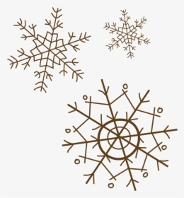 Vector Falling Snowflakes Png Download - Circle, Transparent Png, Free Download