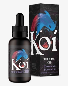 Koi Tropical Popsicle 1000mg Cbd Oil Tincture Combo - Koi Cbd Pink Lemonade, HD Png Download, Free Download