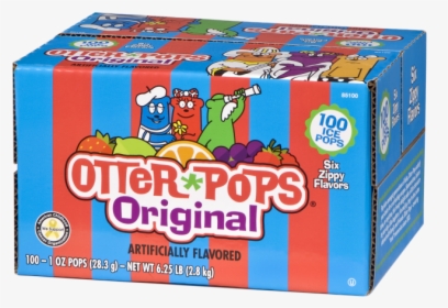 100 Ct/1 Oz Original Ice Pops - Otter Pops, HD Png Download, Free Download