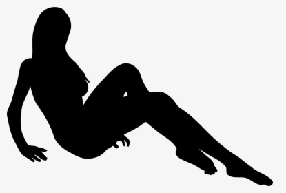 Sitting Woman 6 Clip Arts - Female Sitting Silhouette Png, Transparent Png, Free Download