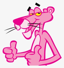 Transparent Panther Paw Png - Pink Panther Thumbs Up, Png Download, Free Download