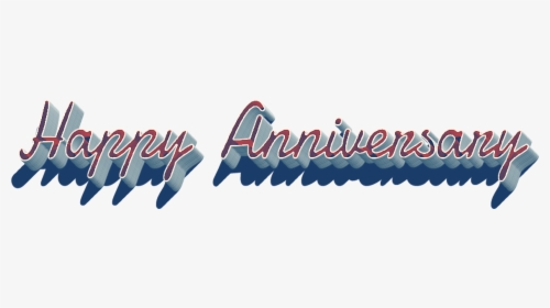 Happy Anniversary 3d Letter Png Name - Happy Anniversary 3d Name, Transparent Png, Free Download