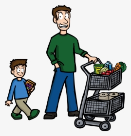 Clipart Buying Food, HD Png Download, Free Download