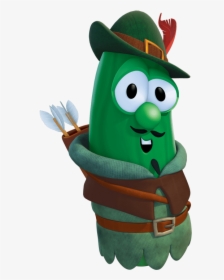 Robin Good - Veggie Tales Characters Png, Transparent Png, Free Download