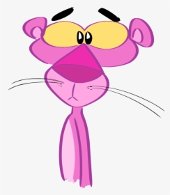 Pink Panther Clipart Free - Pink Panther Face Logo, HD Png Download, Free Download