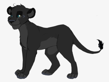 Black Panther White Lion Cougar Roar - Fursona Lion Reference Sheet, HD Png Download, Free Download