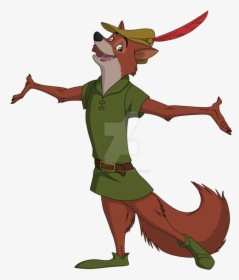 Disney Clipart Robin Hood - Robin Hood Disney Png, Transparent Png, Free Download