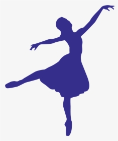 Ballerina Silhouette Transparent - Transparent Ballerina Silhouette, HD Png Download, Free Download