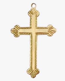 Gold Holy Cross Png, Transparent Png, Free Download