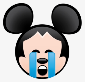 Mq Sad Tears Mickey Mickeymouse Mickey Mouse Sad Png - Disney Emoji Mickey Mouse, Transparent Png, Free Download