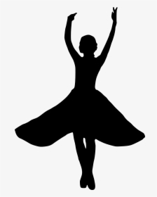 Transparent Ballerina Silhouette Png, Png Download, Free Download