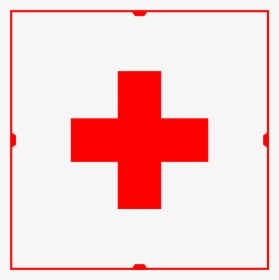 Medical Cross Label Found On Medpacks - Cross, HD Png Download, Free Download