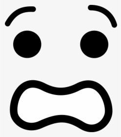 Scared Face Cartoon Png , Png Download - Clipart Worried Face, Transparent Png, Free Download