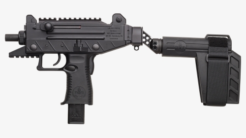 Iwi Uzi Pro With Stabilizing Brace, HD Png Download, Free Download