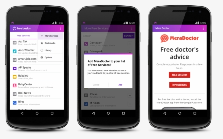 Facebook Free Basics, HD Png Download, Free Download