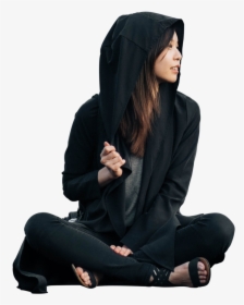 People Sitting On The Floor Png, Transparent Png, Free Download
