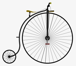 Clipart Penny Farthing Bike Grand Bi - Penny Farthing Png, Transparent Png, Free Download