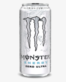 White Monster Energy Drink, HD Png Download, Free Download
