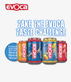 Evoca Cans - Evoca Cola, HD Png Download, Free Download
