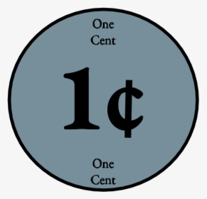 One Cent, 1, Penny, HD Png Download, Free Download