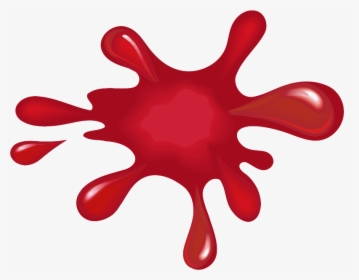 Red Paint Splat - Red Paint Splat Png, Transparent Png, Free Download