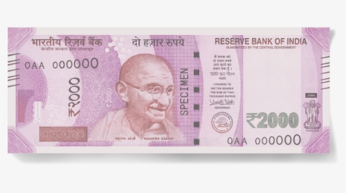 Rbi - 2000 Rupees Note, HD Png Download, Free Download