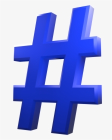 Facebook 3d Hash Tag - Cross, HD Png Download, Free Download