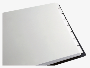 White 8-tab Dividers Blank - Sketch Pad, HD Png Download, Free Download