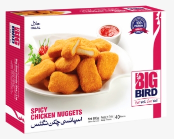 Big Bird Spicy Chicken Nuggets 880 Gm - Big Bird Food Pvt Ltd, HD Png Download, Free Download