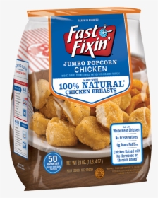 Jumbo Popcorn Chicken - Fast Fixin Chicken Breast Patties, HD Png Download, Free Download