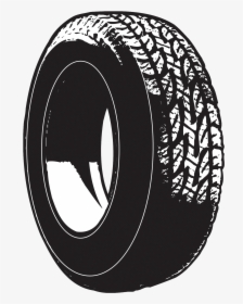Car Tire Clipart - Car Wheel Clipart, HD Png Download, Free Download