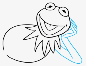 How To Draw Kermit The Frog - Draw A Small Kermit, HD Png Download, Free Download