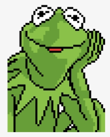 Pixel Art Grid Kermit, HD Png Download, Free Download