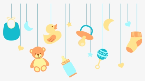 Transparent Baby Shower Border Clipart - Baby Shower Vector Png, Png Download, Free Download