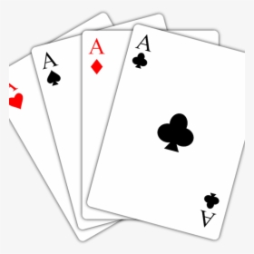 4 Aces - Playing Cards Png, Transparent Png, Free Download