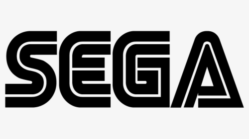 Sega - Sega Logo Black And White, HD Png Download, Free Download