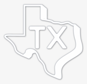 Texas White Outline , Png Download - Nvidia Gtx 1050 Logo, Transparent Png, Free Download