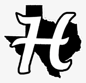 Hudson H Texas Black Outline H, HD Png Download, Free Download