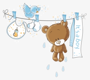 Baby Shower Boy Clipart Free, HD Png Download, Free Download