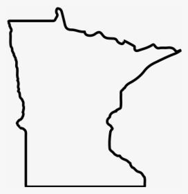 Rubber Stamp State Stamps - Transparent Minnesota State Outline, HD Png Download, Free Download