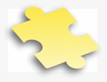 Puzzle Piece Yellow - Jigsaw Puzzle Clipart, HD Png Download, Free Download
