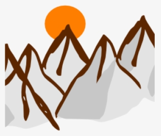 Mountain Range Clip Art Range Clipart Cute Borders - Mountain Ranges Clipart, HD Png Download, Free Download