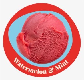Watermelon Mint - Soy Ice Cream, HD Png Download, Free Download